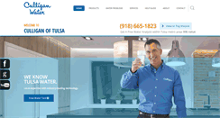 Desktop Screenshot of culligantulsa.com