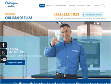 Tablet Screenshot of culligantulsa.com